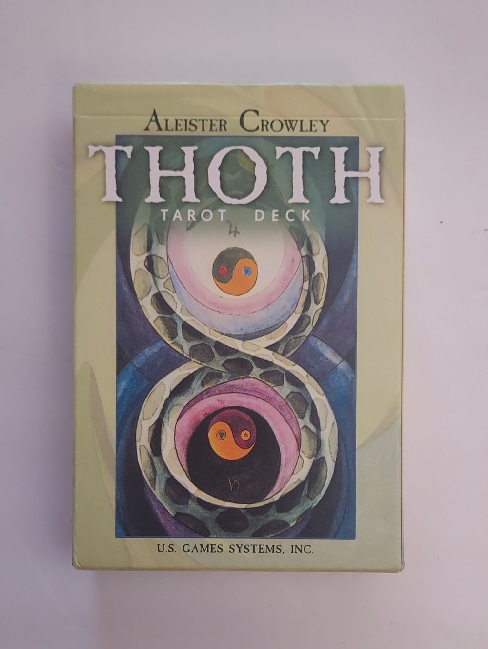 Thoth Tarot Deck And Instruction Book Aleister Crowley